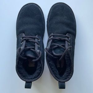 Ugg black booties, size W9